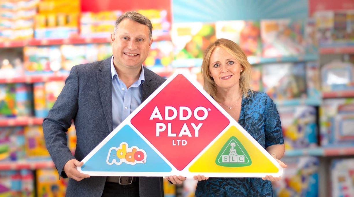 Dave Martin and Mary Price,co-founders of Addo Play