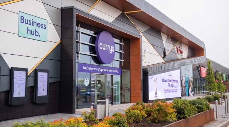 Exterior image of a Curry's store